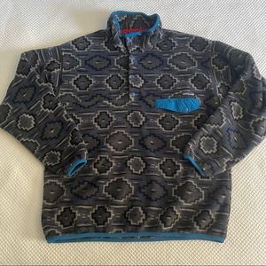 Patagonia Aztec Pattern Synchilla Snap-T